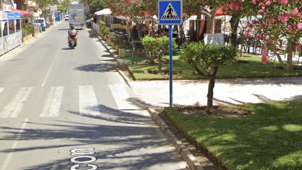 Paseo del Malecón de Garrucha.