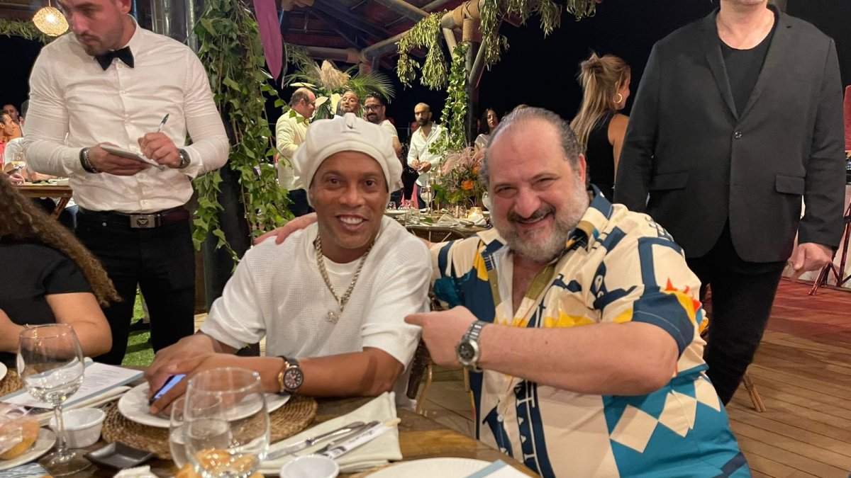 La estrella brasileña en el Bribón de la Habana el viernes por la noche.