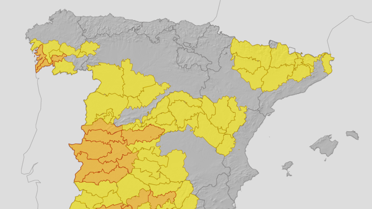 Aviso meteorológico por altas temperaturas en Almería.