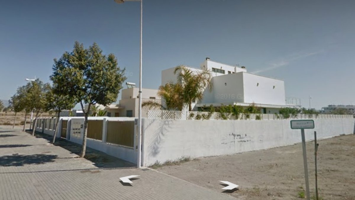 Imagen de Google Maps del chalet en el que vivía Sadiq.