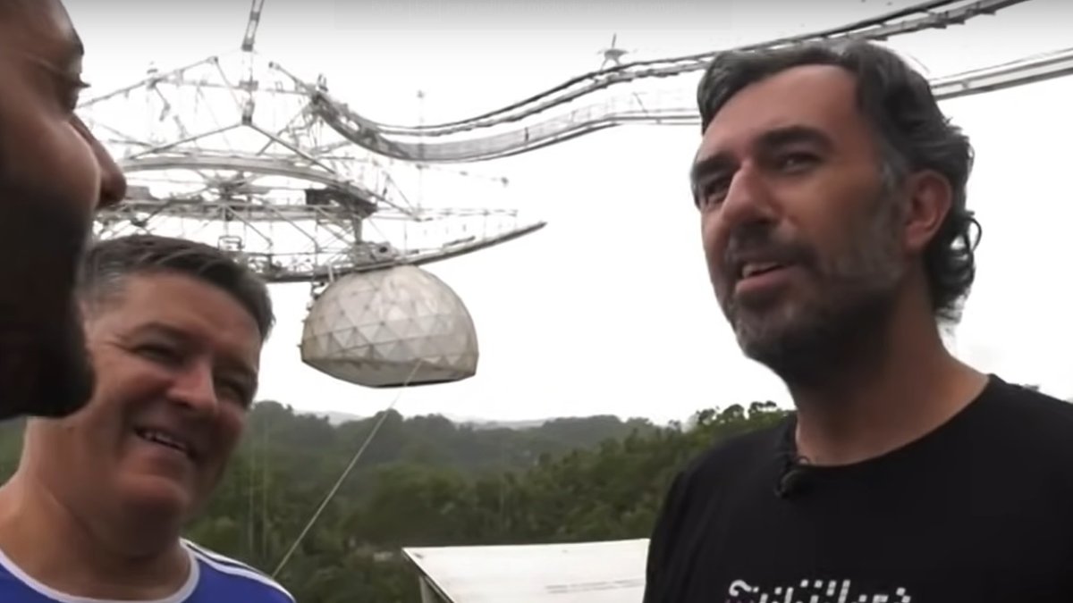 Francisco Parras en una imagen del programa de Canal Sur Andaluces por el Mundo, en Puerto Rico.