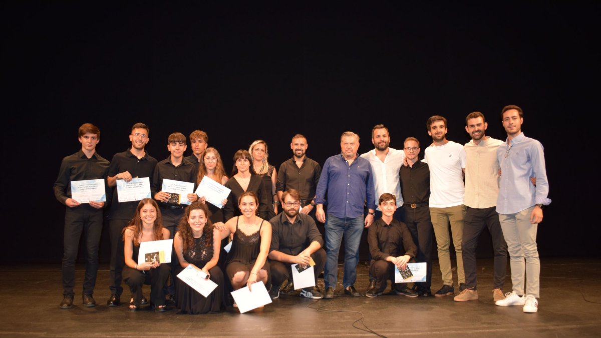 Clausura del Curso Internacional de Saxofón.
