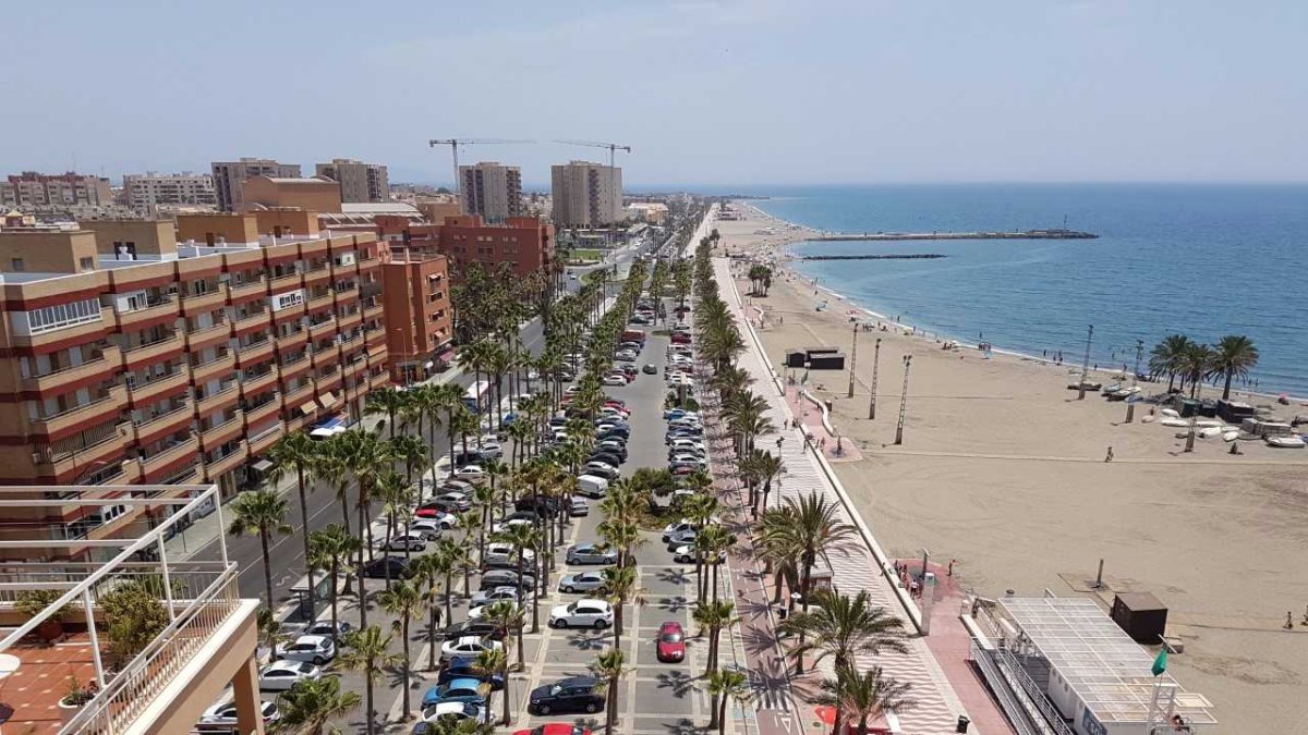 El Palmeral, escenario del trágico suceso.