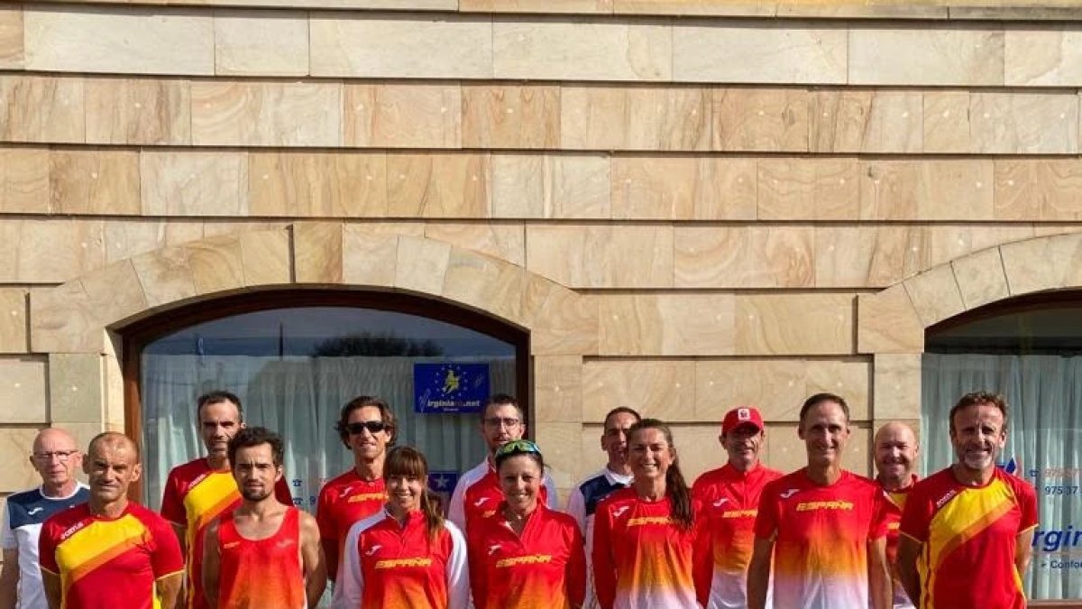 Un almeriense con la Selección Española de Atletismo.