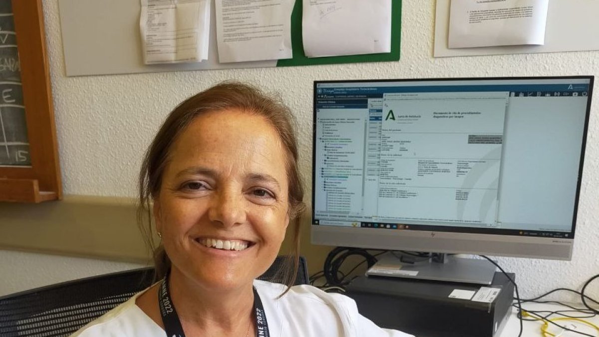 La doctora Ascensión Contreras del Hospital Universitario Torrecárdenas.