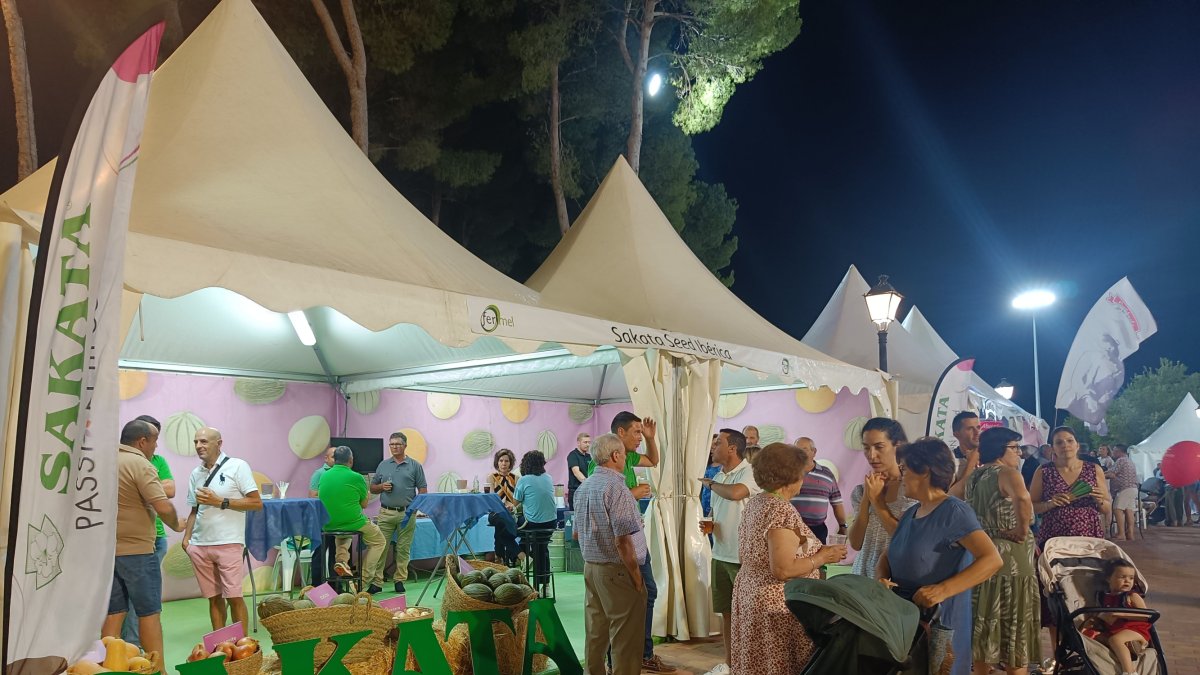 El stand durante la Feria.