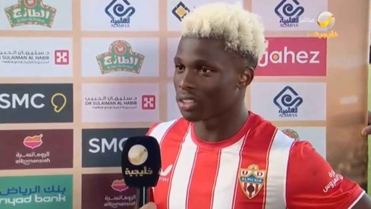 Ramazani, el domingo después del partido ante el Al Hilal.