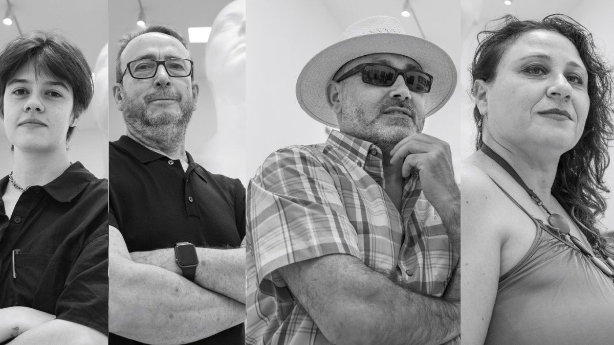 Marta Ros, Antonio Ortega, Ginés Bonillo y Carmen Lorenzo.