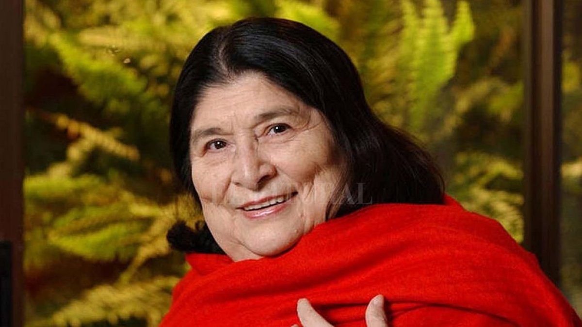 Mercedes Sosa.