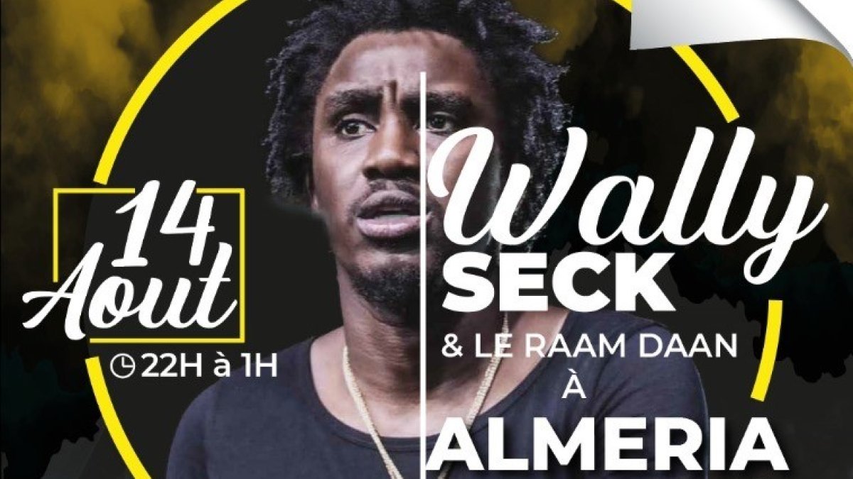 Detalle del cartel del concierto.