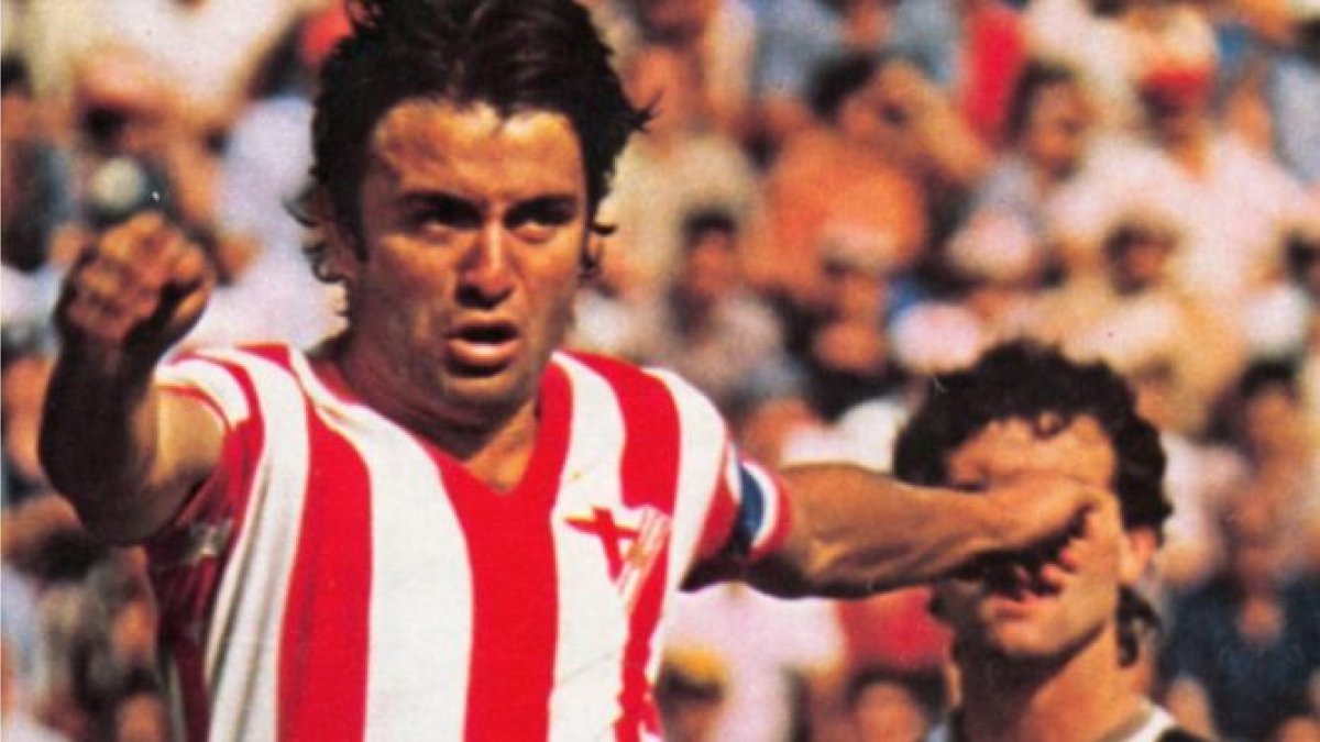 Juan Rojas, durante un partido con la elástica rojiblanca.