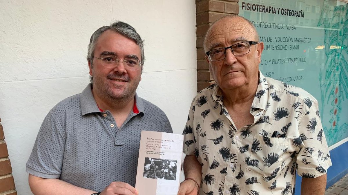 José Manuel Alarcón y Pako López del Grupo de Investigación Estudio.