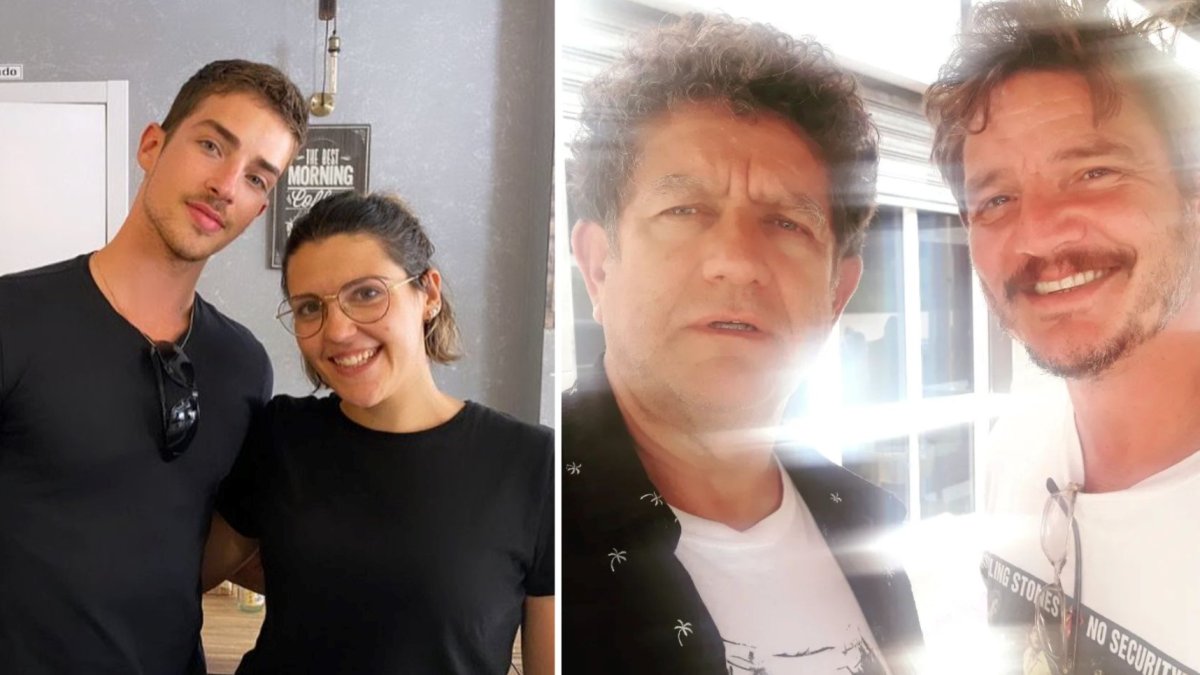 Manu Ríos en La Dalía Gastrobar de Tabernas y Pedro Casablanc y Pedro Pascal en Western Leone.