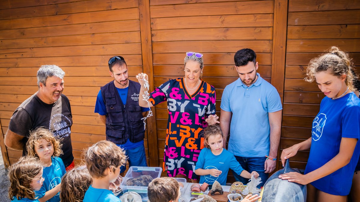 Imagen de uno de los talleres en Roquetas de Mar.