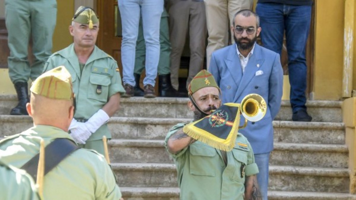 Mohamed El Assy disfrutó con La Legión en Viator.