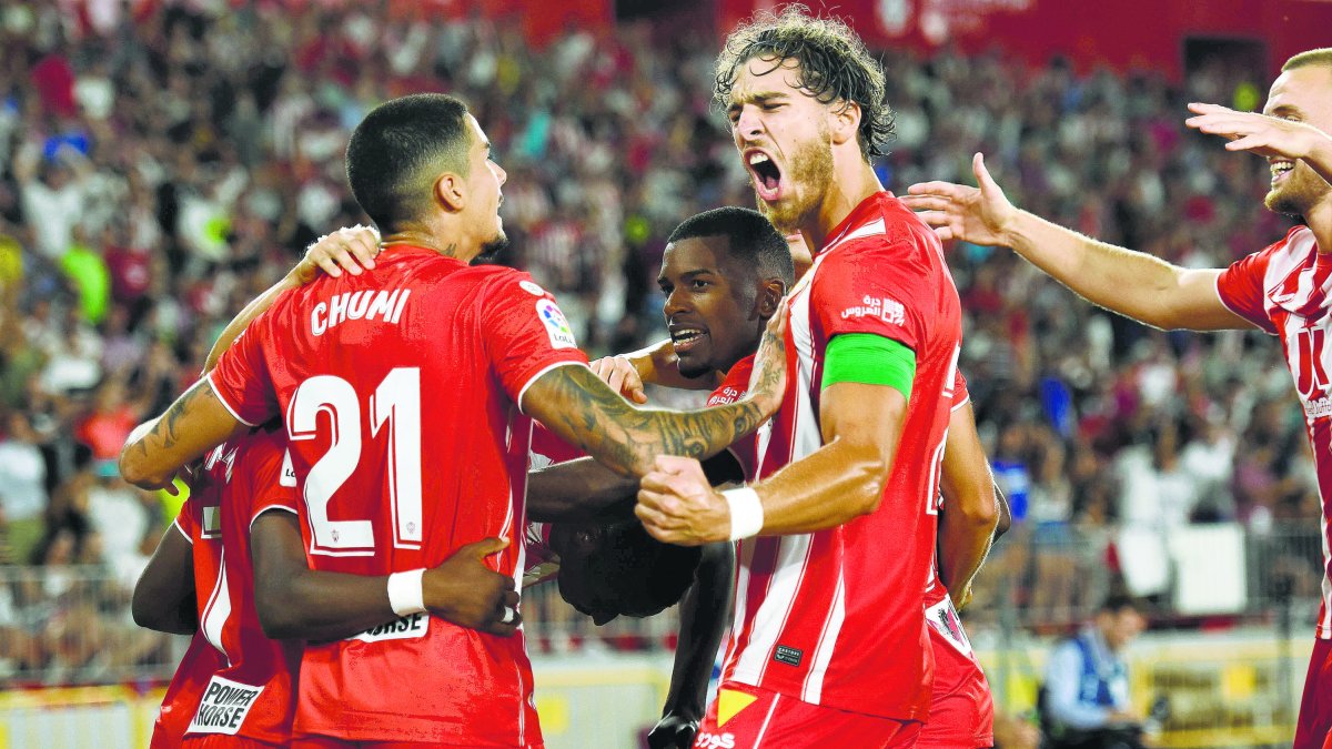Babic grita con rabia después del gol de Ramazani al Real Madrid.