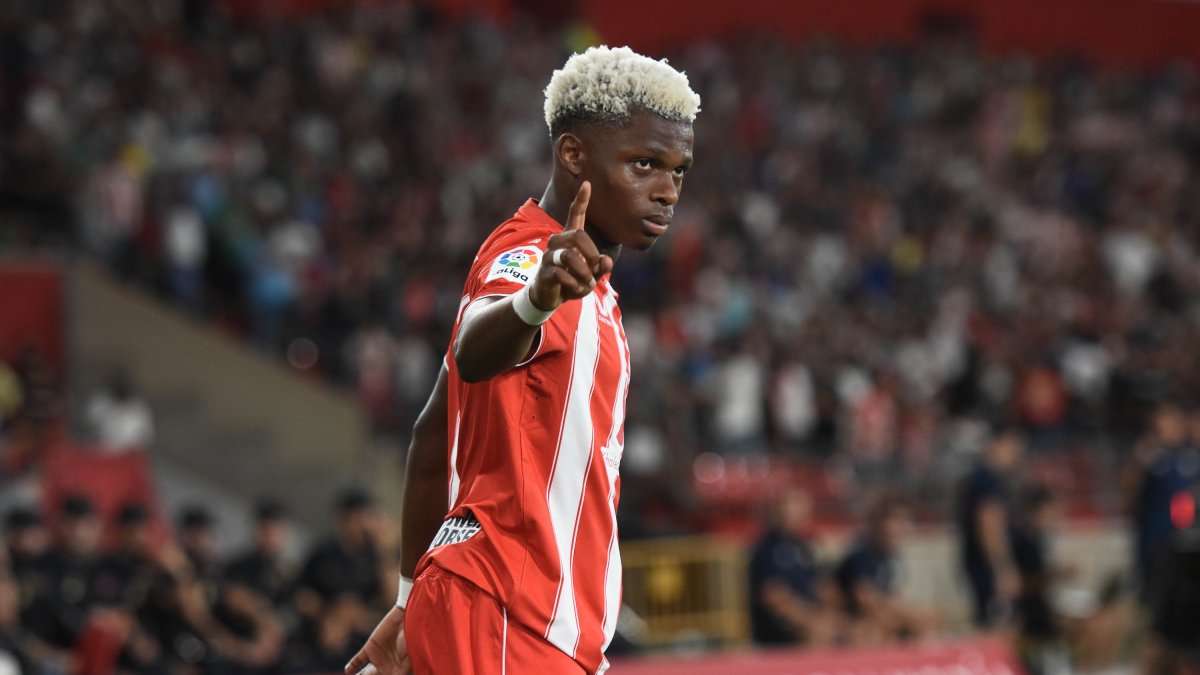 Ramazani es la gran atracción del Almería tras su gol al Real Madrid.