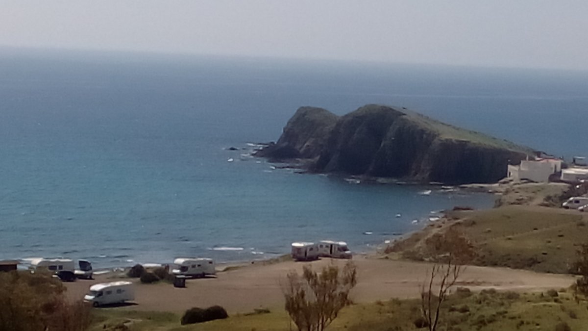 Imagen de archivo de una fotografía de la Isleta del Moro.