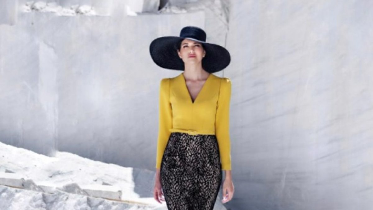 Una de las imágenes de los diseños de Susana Lirola en las canteras de Macael.