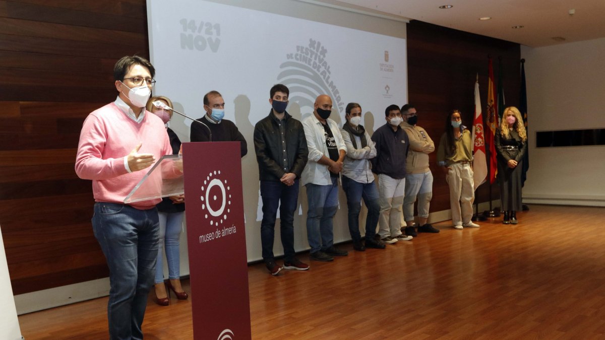 Imagen de archivo de una proyección de cortos en Fical.