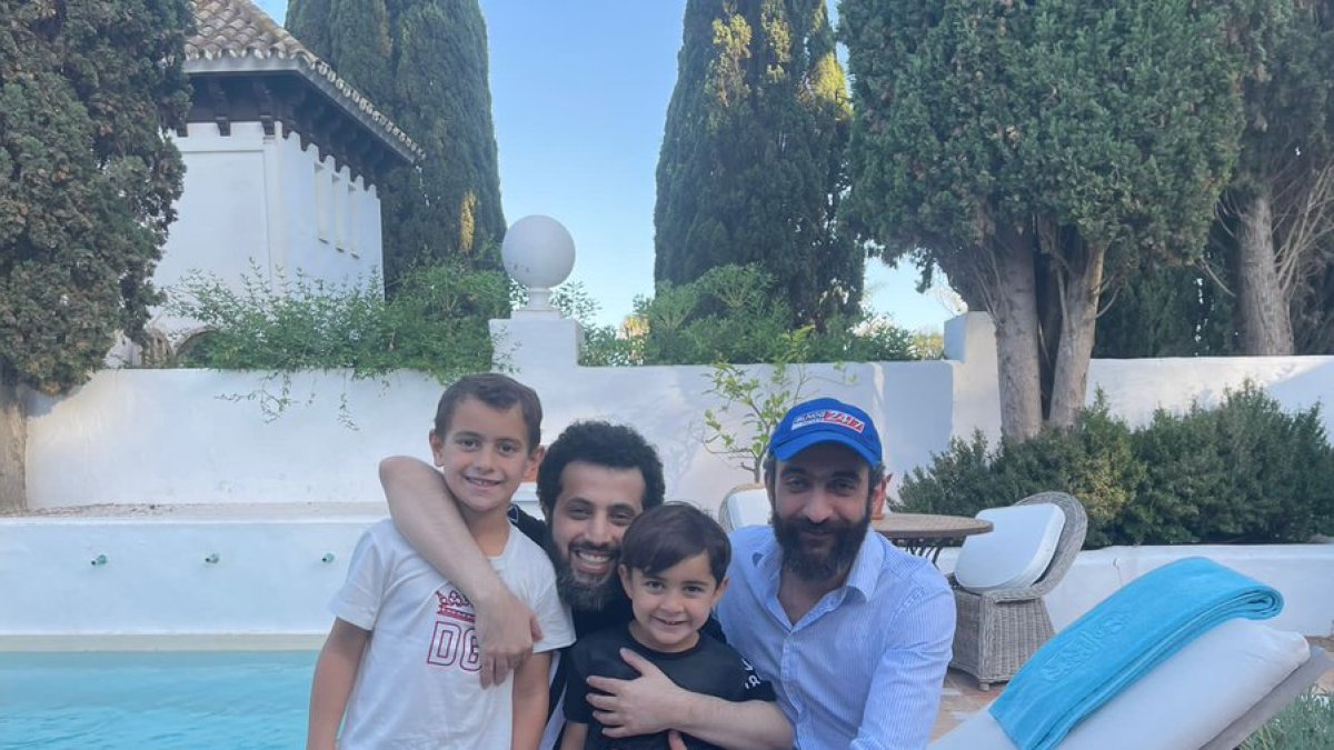 La foto que ha subido Turki a su cuenta de Twitter.