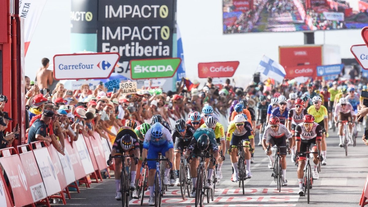 La meta del Cabo de gata ha sido espectacular.
