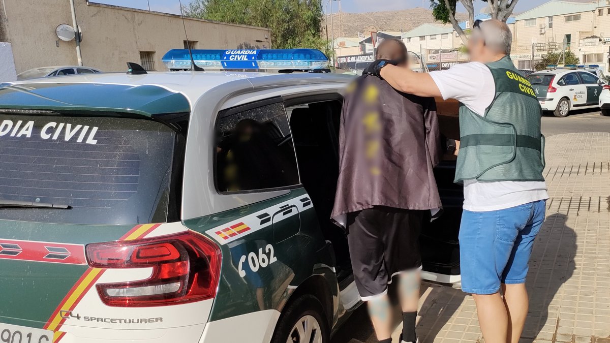 Imagen facilitada por la Guardia Civil.