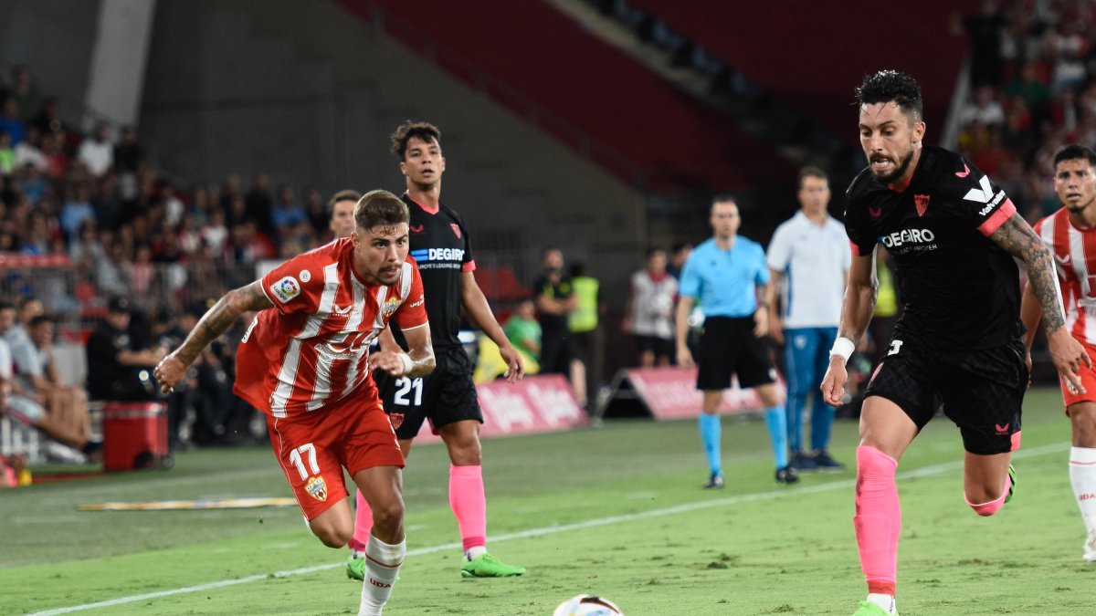 Pozo en el Almería-Sevilla.