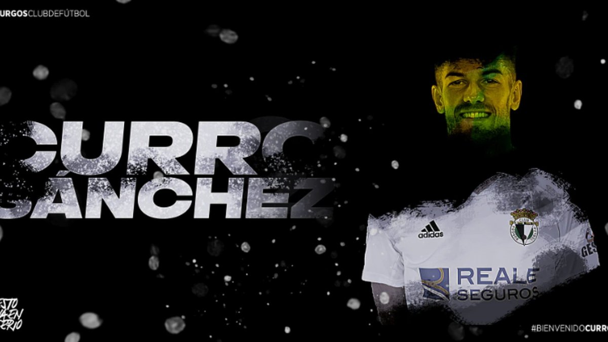 Curro Sánchez, un fichaje de Primera para el Burgos.