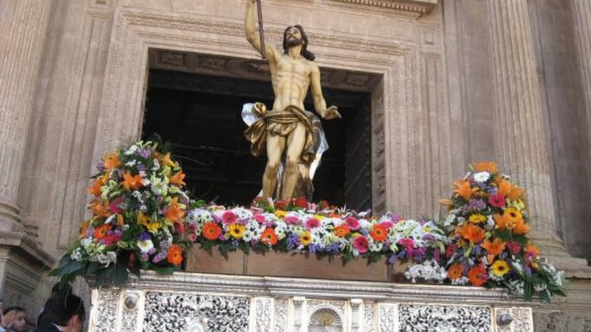 Imagen de archivo del Resucitado, que se muda a la Catedral.