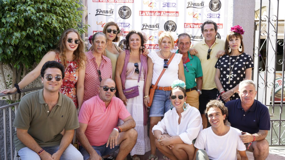 Disfrutando de la Feria de Antas por todo lo alto.