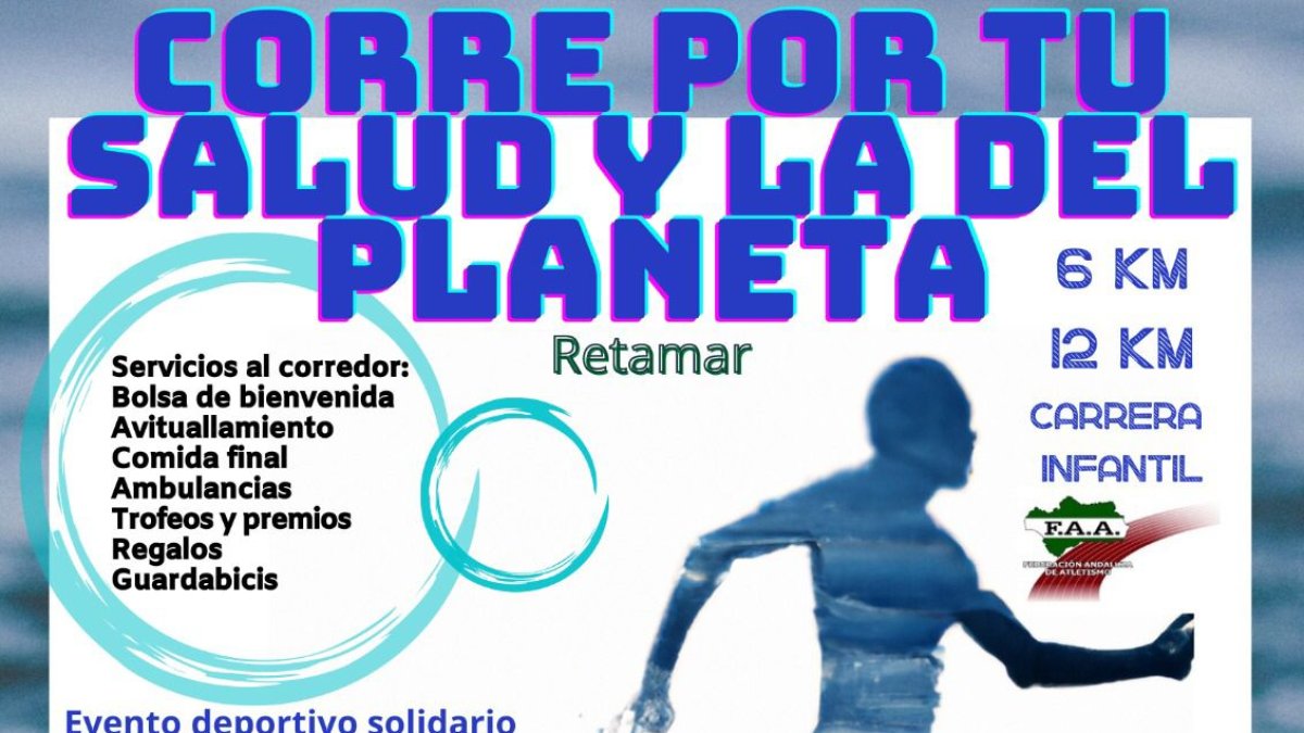 Cartel de una carrera que no te puedes perder.