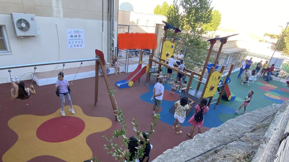 Las nuevas instalaciones del parque de la Guardería en Serón.