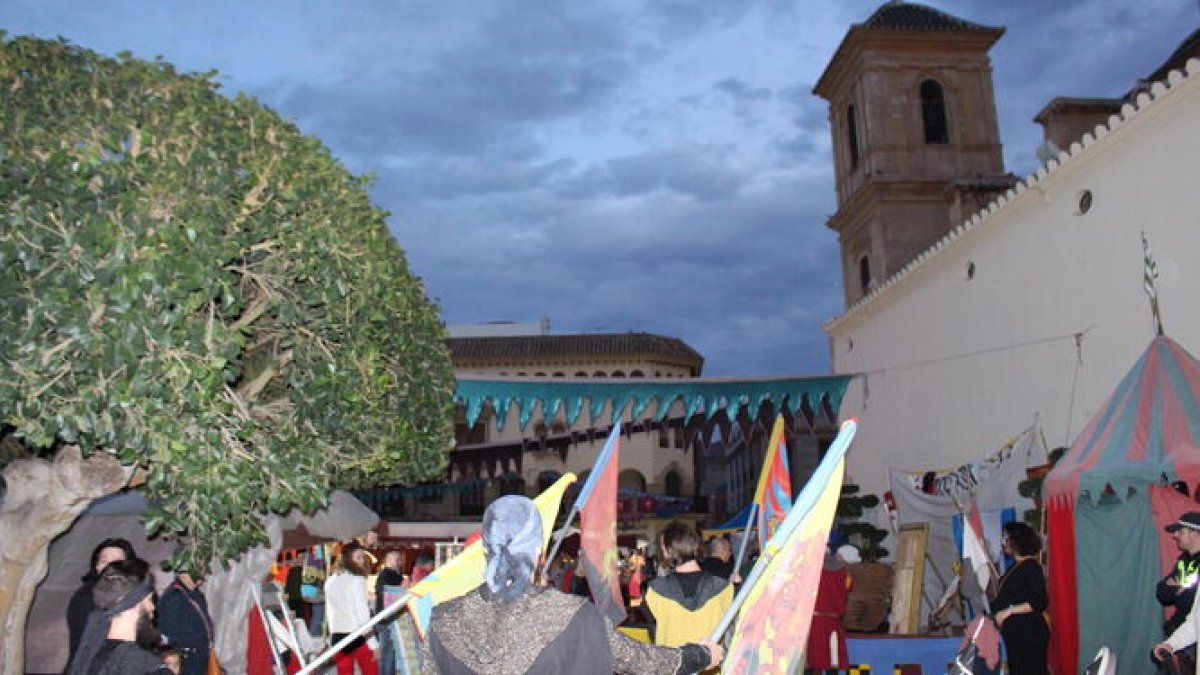 Fotografía de archivo del Mercado Medieval de Huércal-Overa.