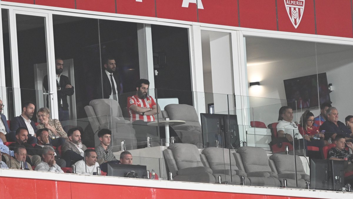 El presidente del UD Almería solo ha celebrado una victoria en 5 jornadas.