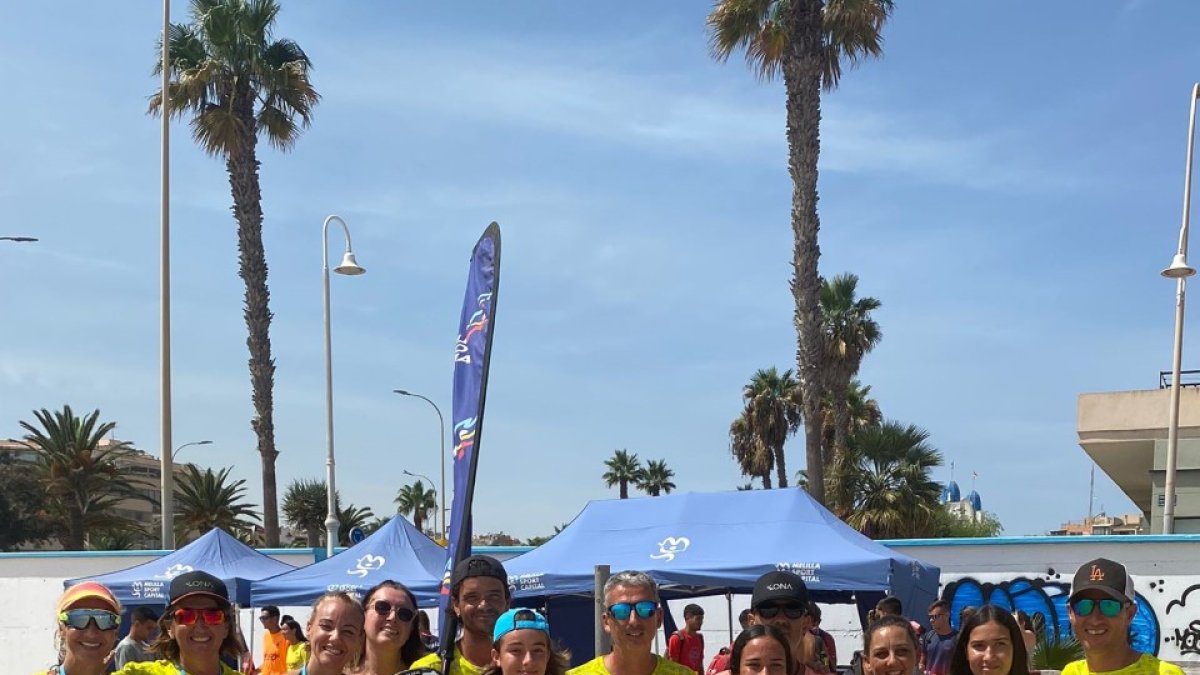 Sello almeriense en Melilla.