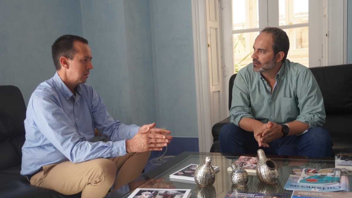 el subdelegado del Gobierno en Almería, José María Martín, en la que ha impulsado junto al alcalde, José Luis Amérigo.