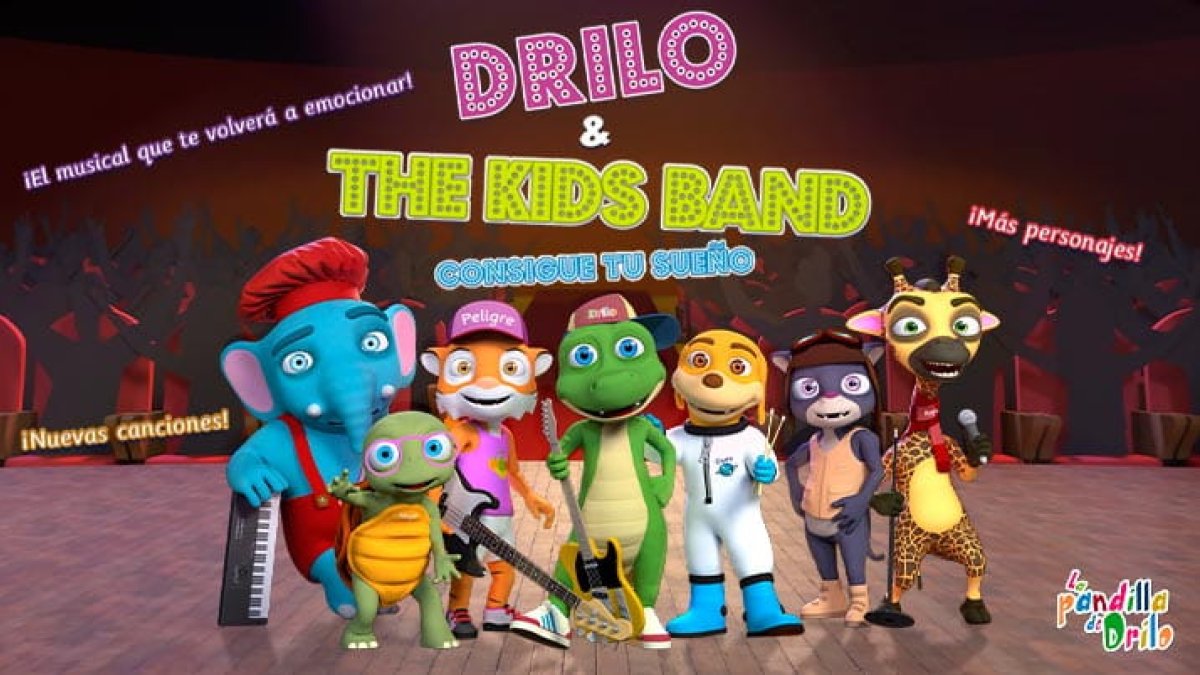 La pandilla de Drilo vuelve a entusiasmar con nuevas canciones y personajes.