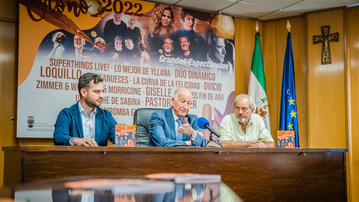Presentación oficial de la programación en Roquetas de Mar.