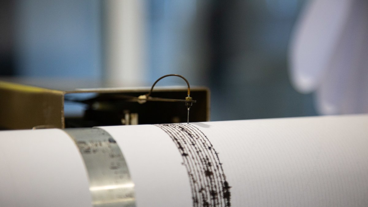 Imagen de archivo de un sismógrafo.