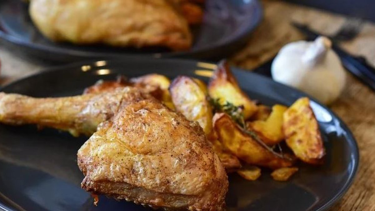 Pollo para el almuerzo del miércoles.