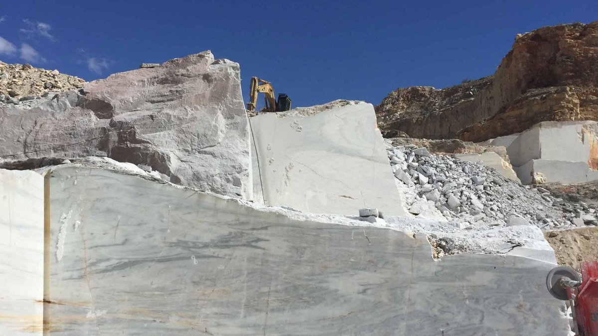 La piedra de Macael está orientada principalmente a la exportación.