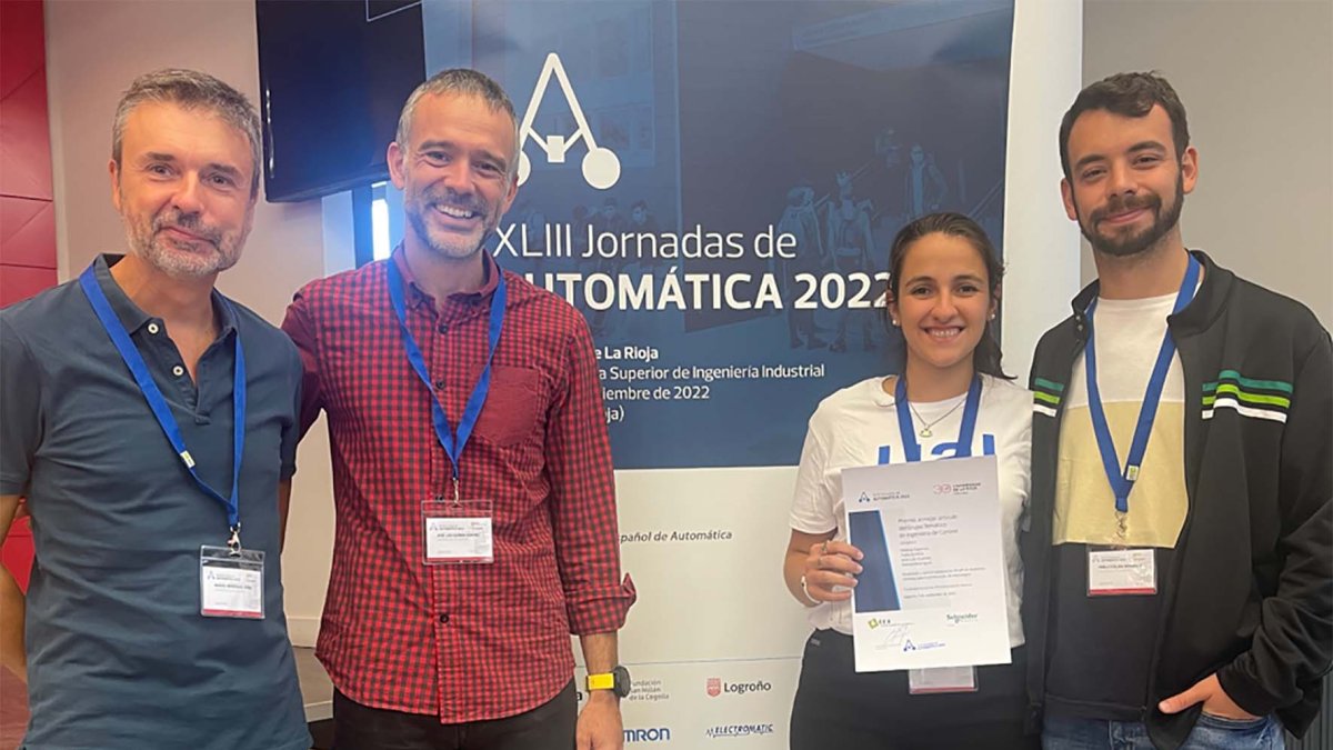 Premio al Mejor Trabajo en Ingeniería de Control del Comité Español de Automática