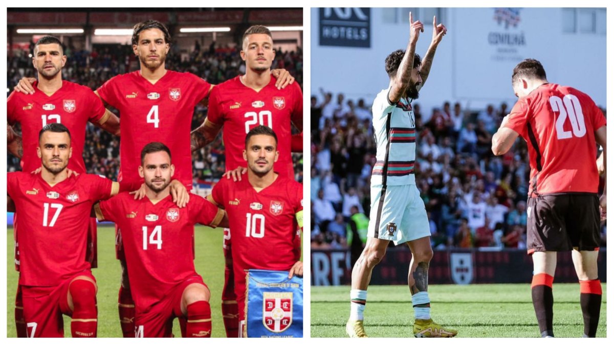 Babic con Serbia y Samú marcando con Portugal Sub-21 en un gran sábado.