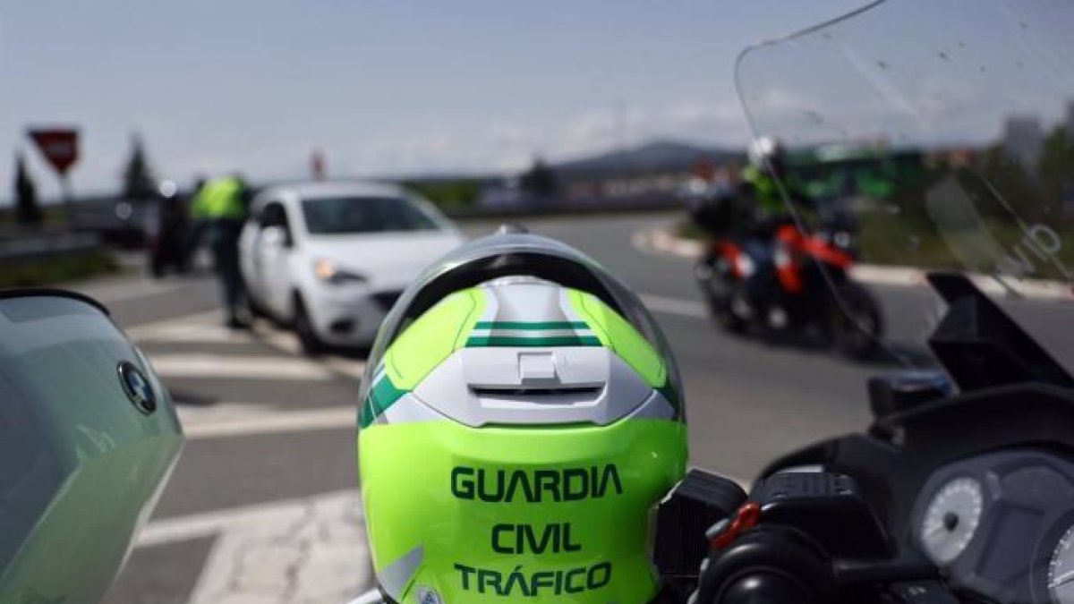 Guardia Civil de Tráfico intervino tras el siniestro.