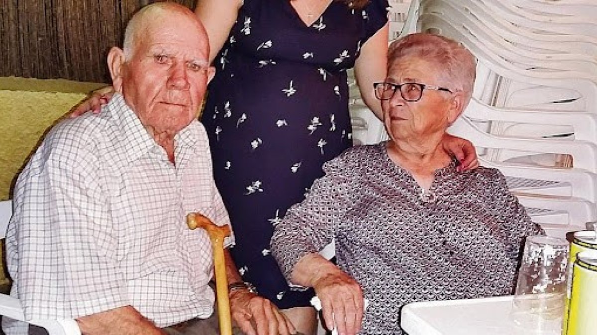 Regina y Miguel, en Santa Ana.