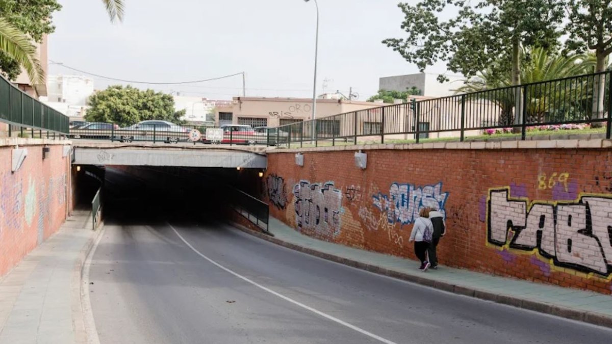 Paso soterrado de La Goleta