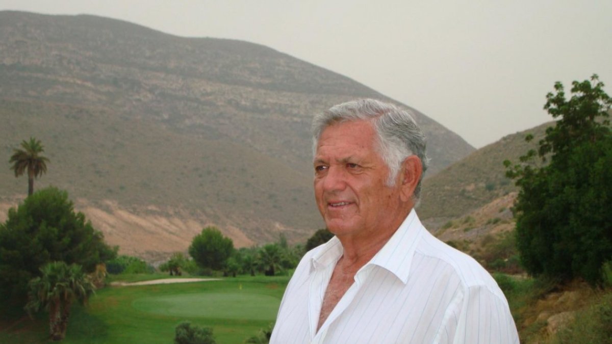 Francisco Mendoza, pionero y gran impulsor del golf en Almería.