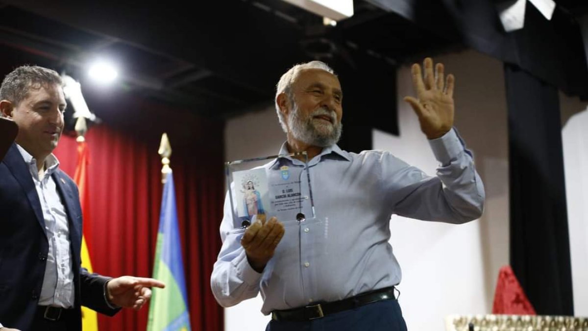 Imagen de la noche del Pregón de las Fiestas de Terque.