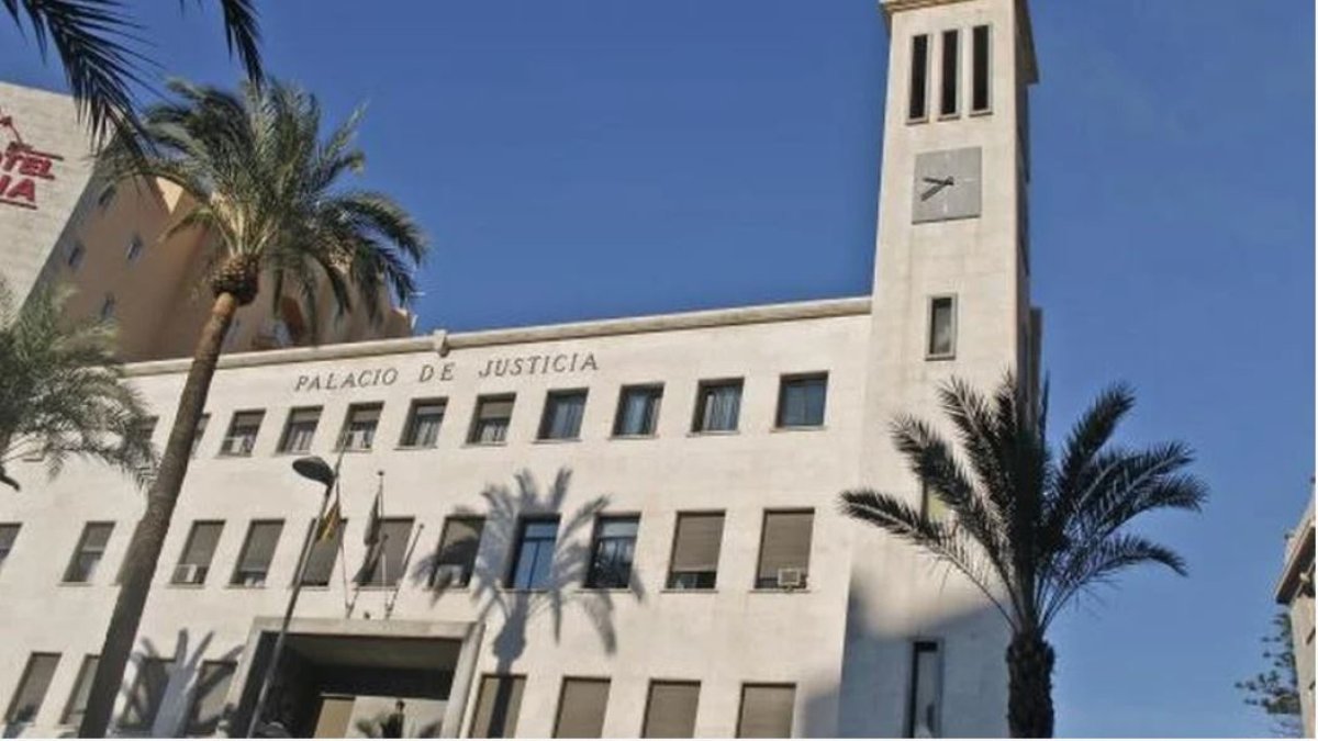 Imagen del Palacio de la Justicia de Almería.